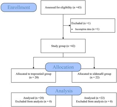 Comparison of treprostinil and oral sildenafil for the treatment of persistent pulmonary hypertension of the newborn: a retrospective cohort study